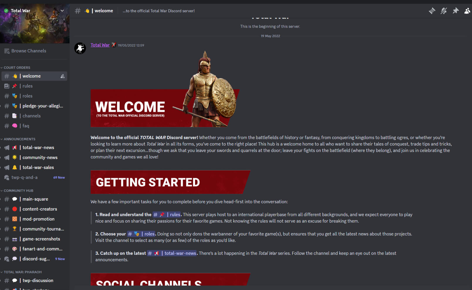 Total War Official Discord Server